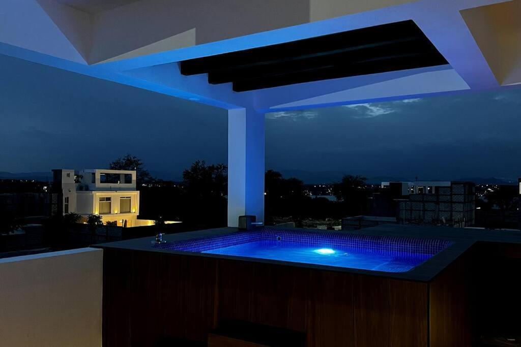 Casa Lua Tequesquitengo. Alberca, Jacuzzi Y Roof Bagian luar foto
